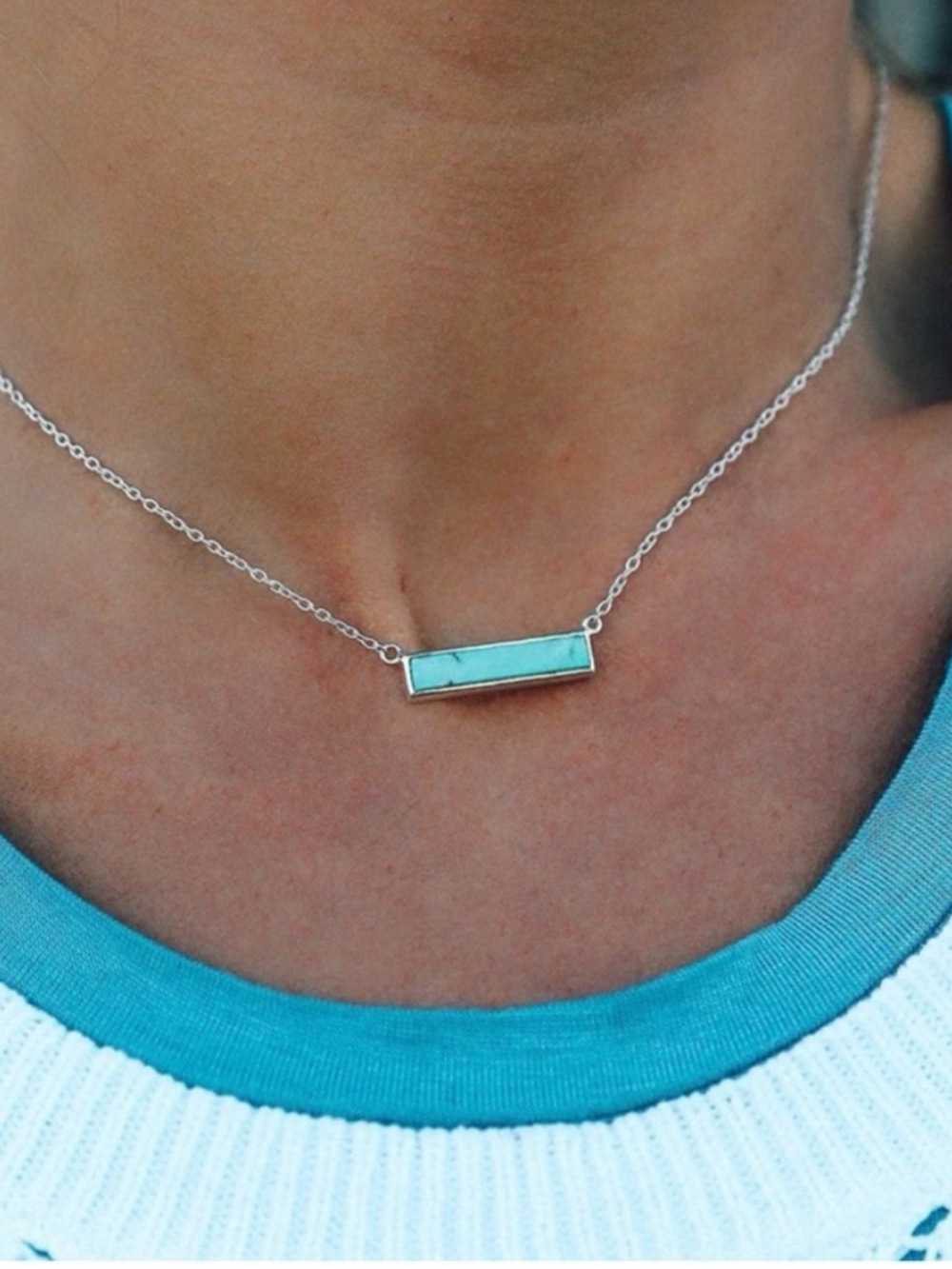 Pura Vida Howlite Necklace - Picture 6 of 6